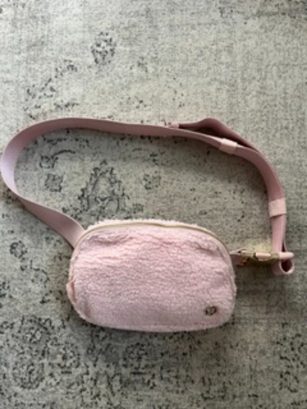 Lululemon Everywhere Belt Bag Fleece Pink Crossbody Fanny Bag
